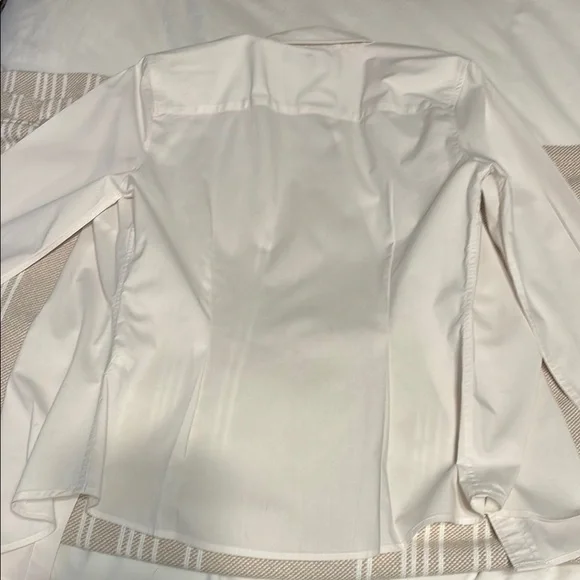 Banana Republic White Oxford Button-Up Shirt - Picture 5 of 5